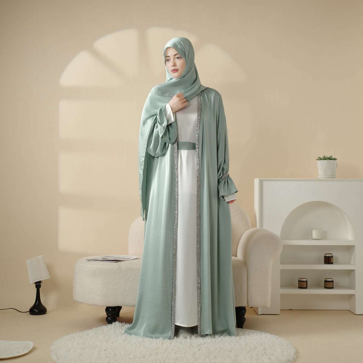 Luxury Abaya Set - Samira