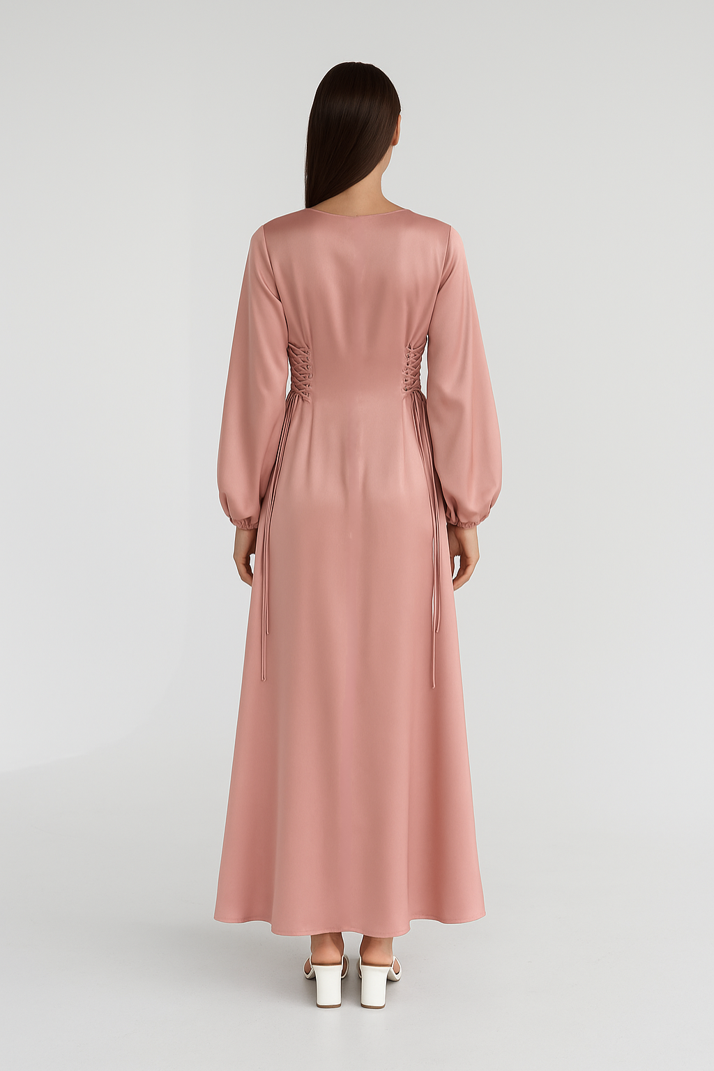 Ayah Satin Dress