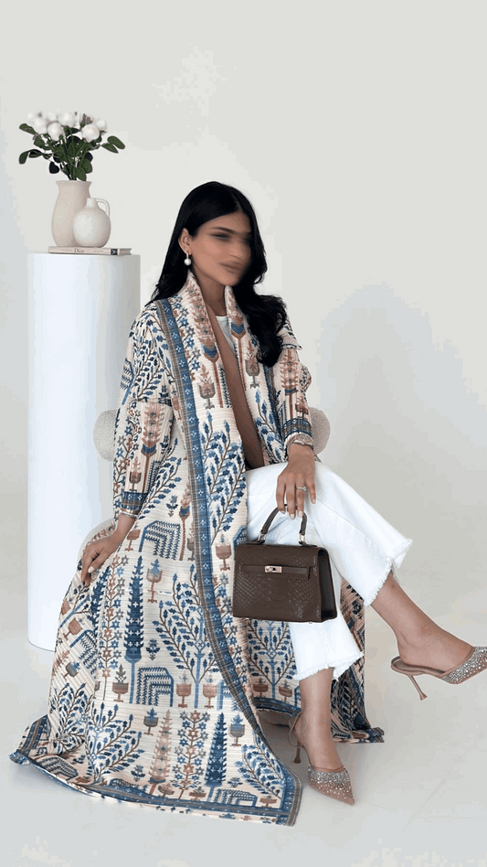Sultan Pleated Abaya