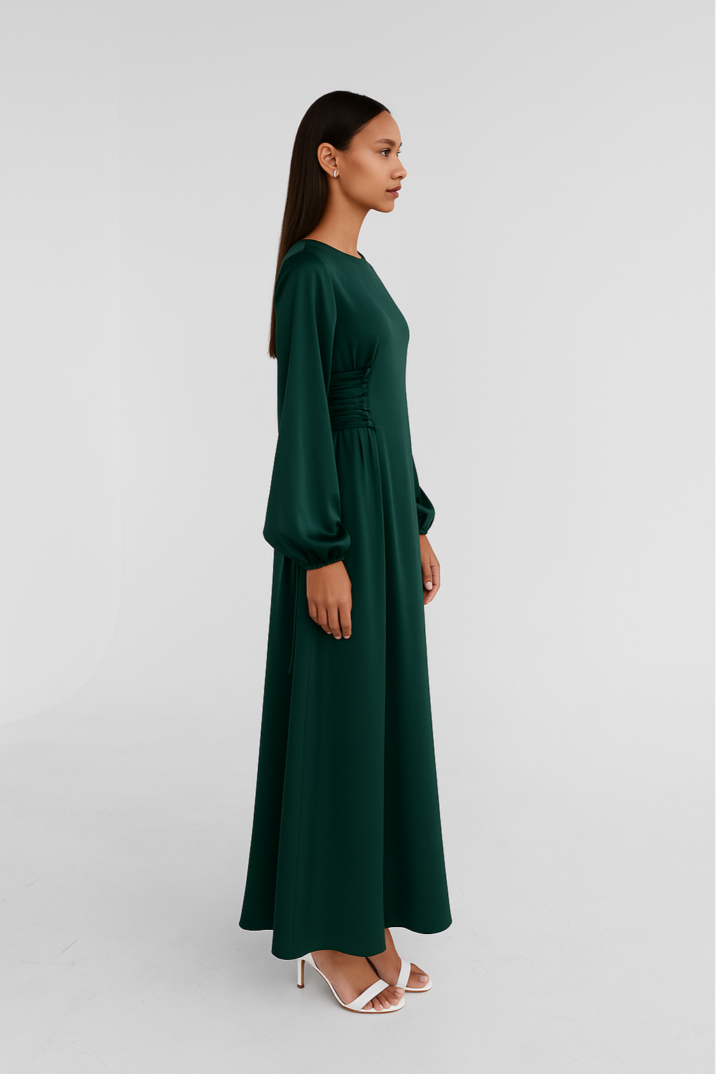 Ayah Satin Dress