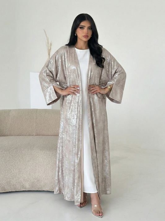Elegant Open Abaya - Zoya - Nour Modesty