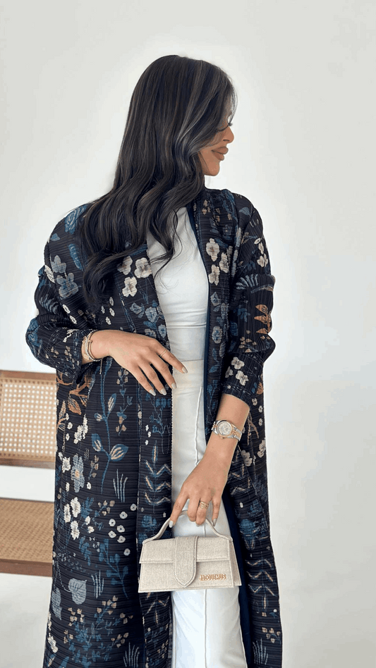 Twilight Pleated Abaya