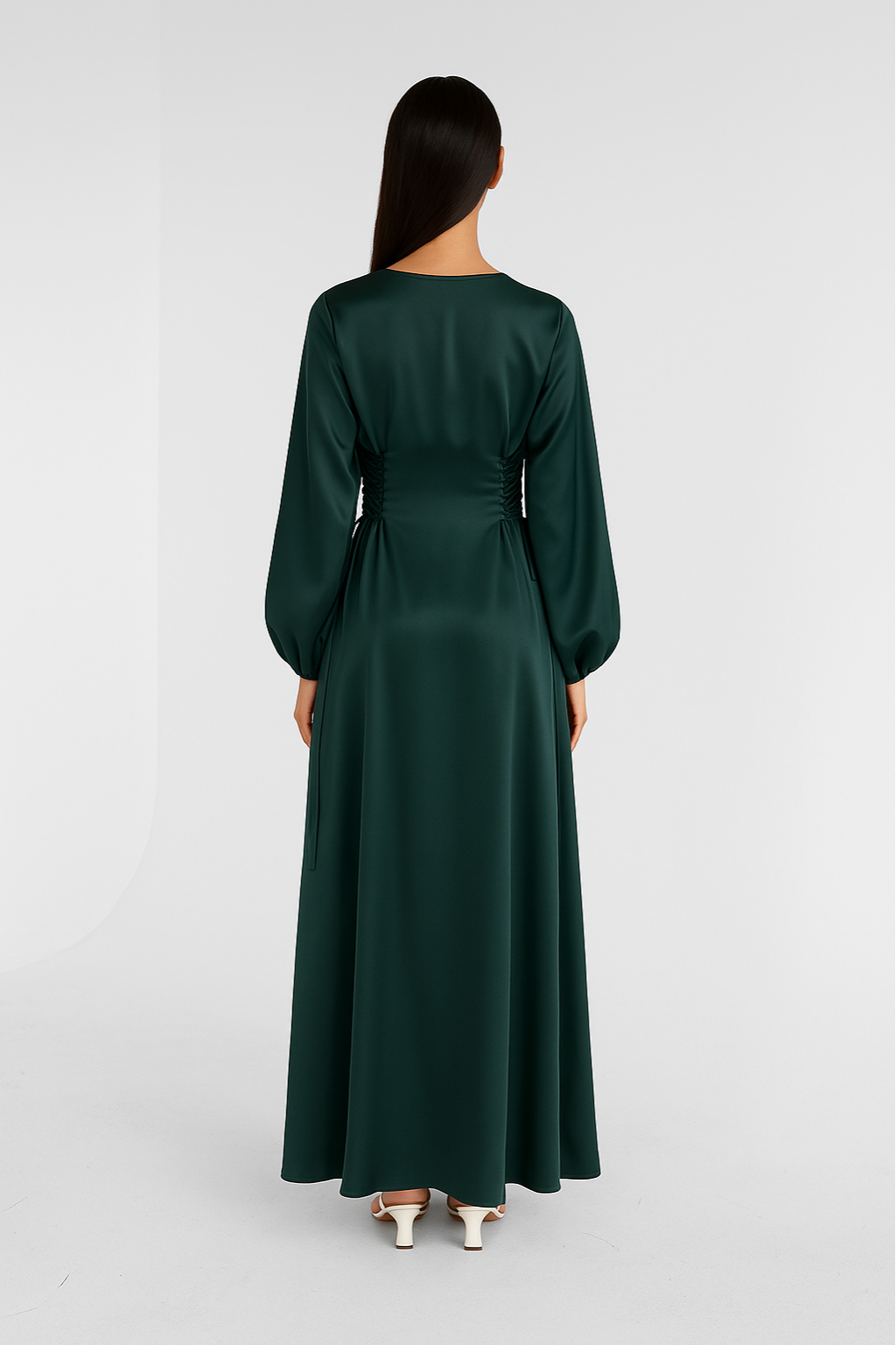 Ayah Satin Dress