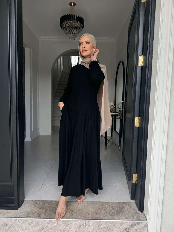 Amara Linen Dress - Klay