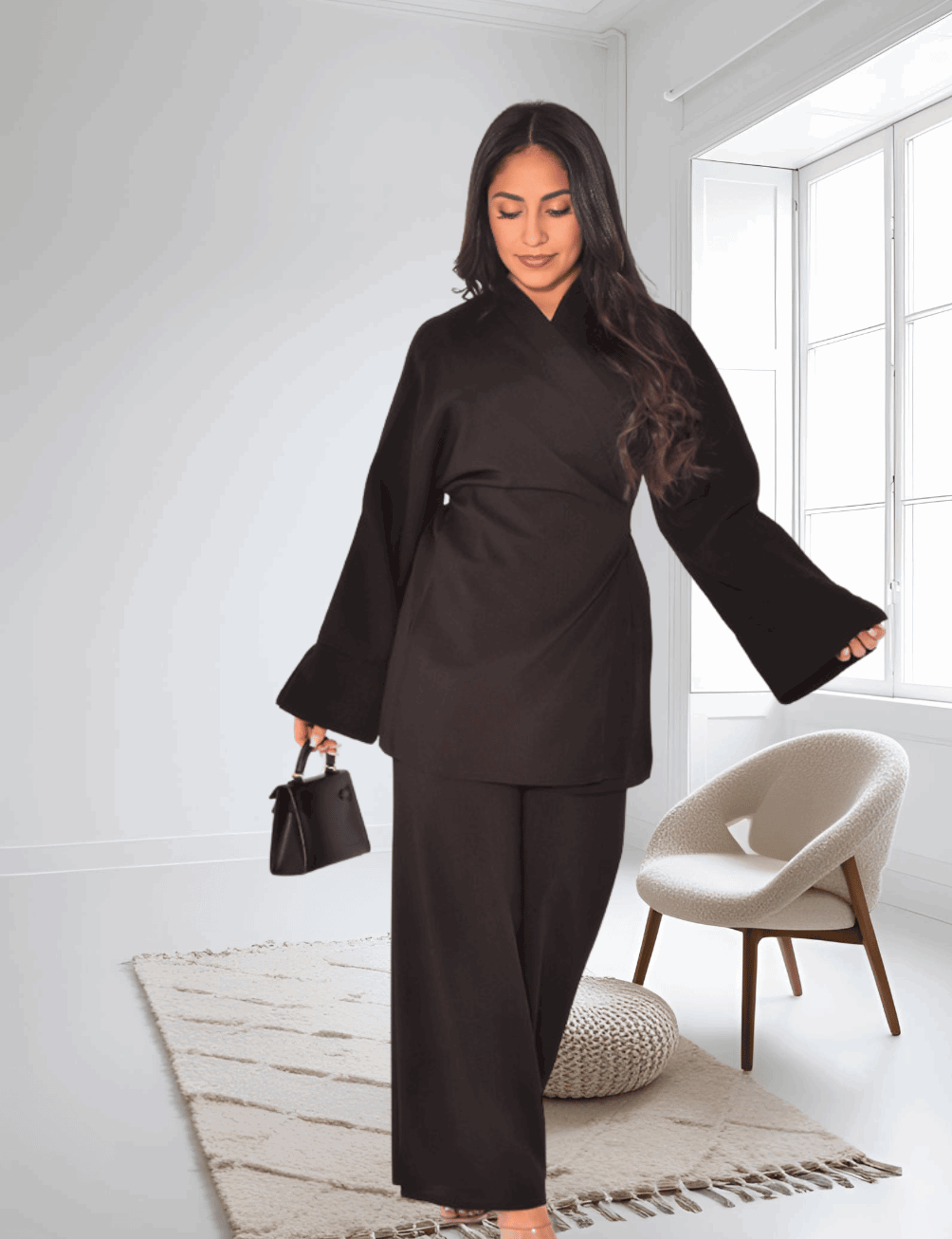 Sahra - Crinkled Linen 2pc Set