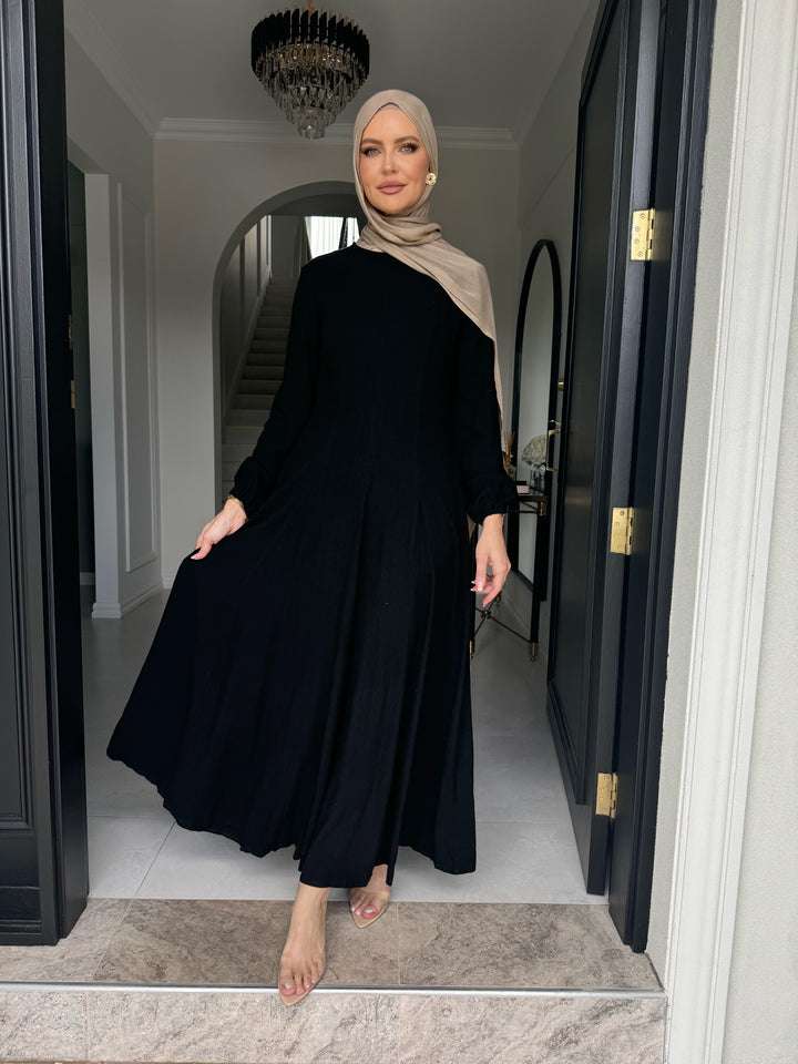 Amara Linen Dress - Klay