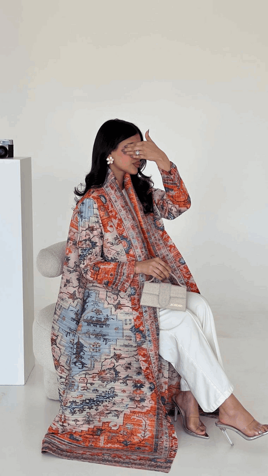 Sunkissed Pleated Abaya