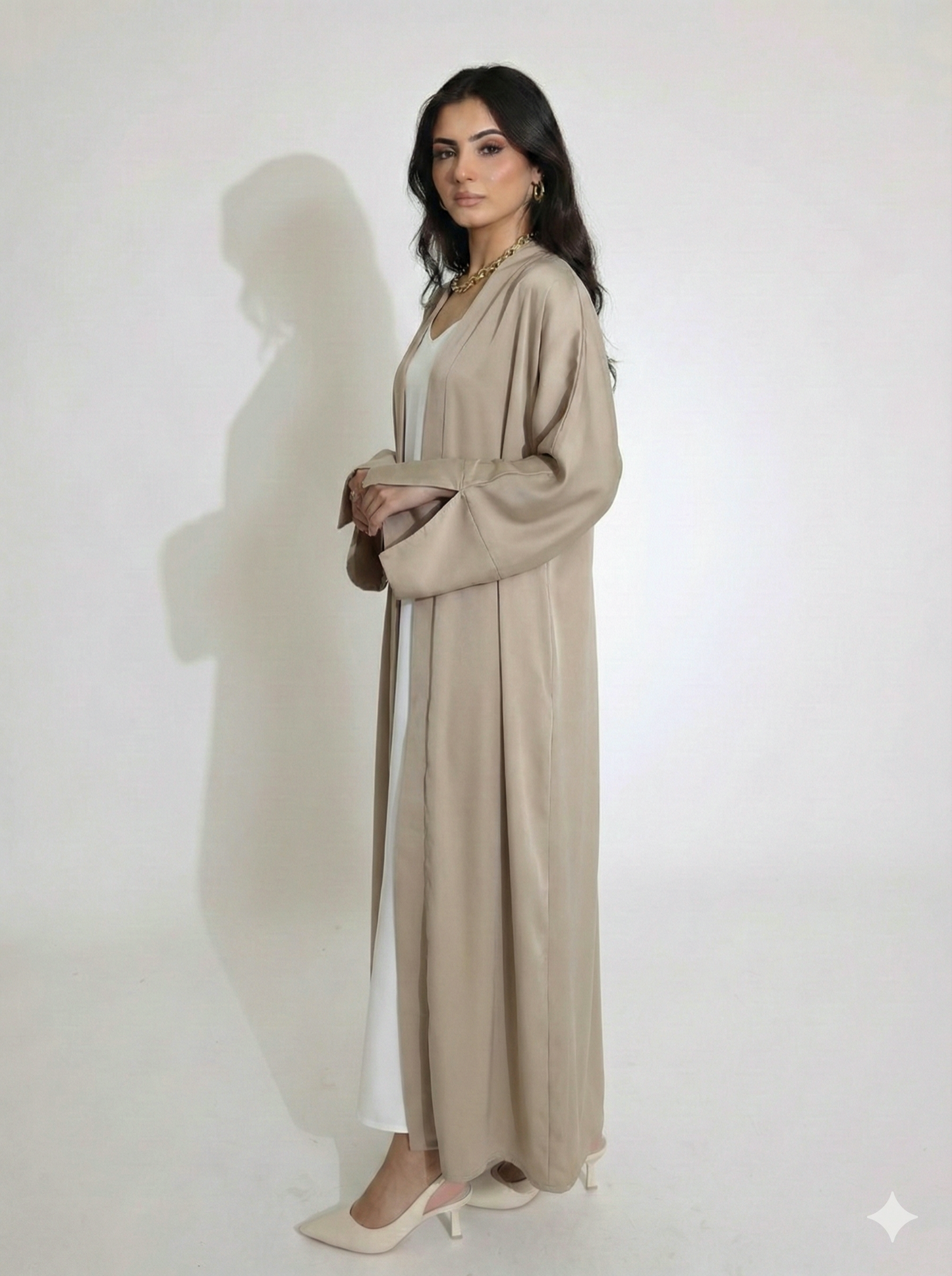 Imaan Satin Abaya - Nour Modesty