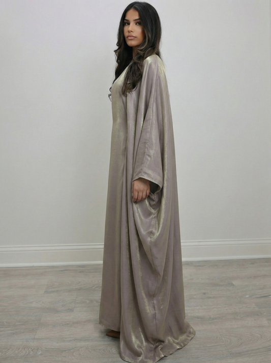 Shimmer Butterfly Abaya - Nour Modesty