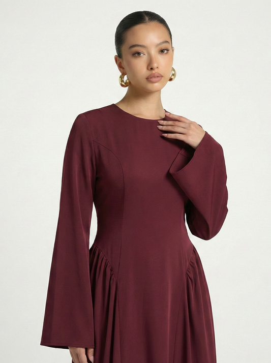 Miyah Modest Dress - Nour Modesty