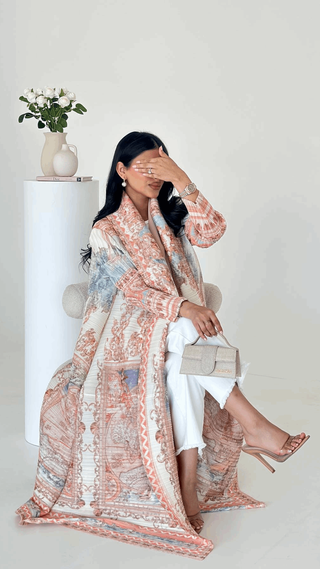 Zahira Pleated Abaya