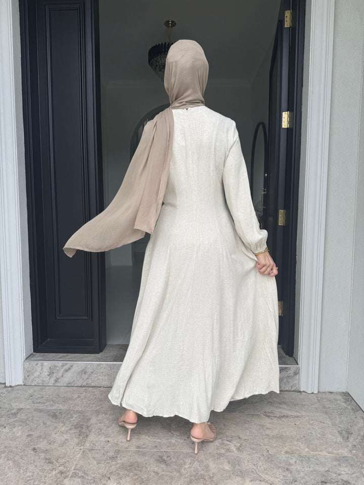 Amara Linen Dress - Klay