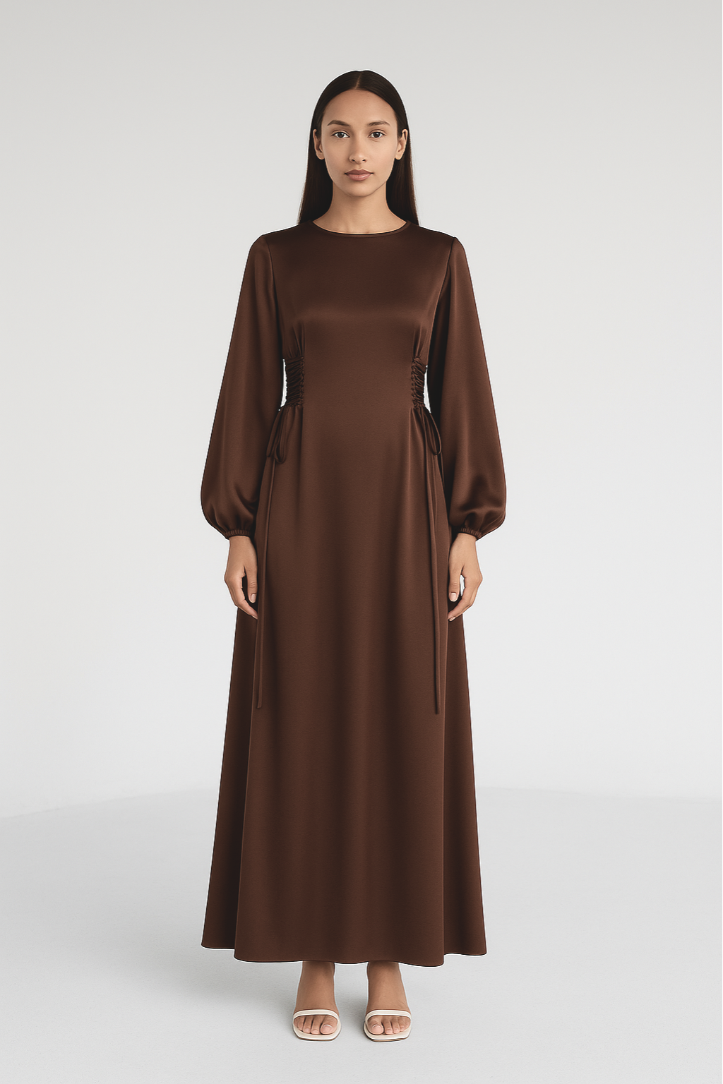 Ayah Satin Dress