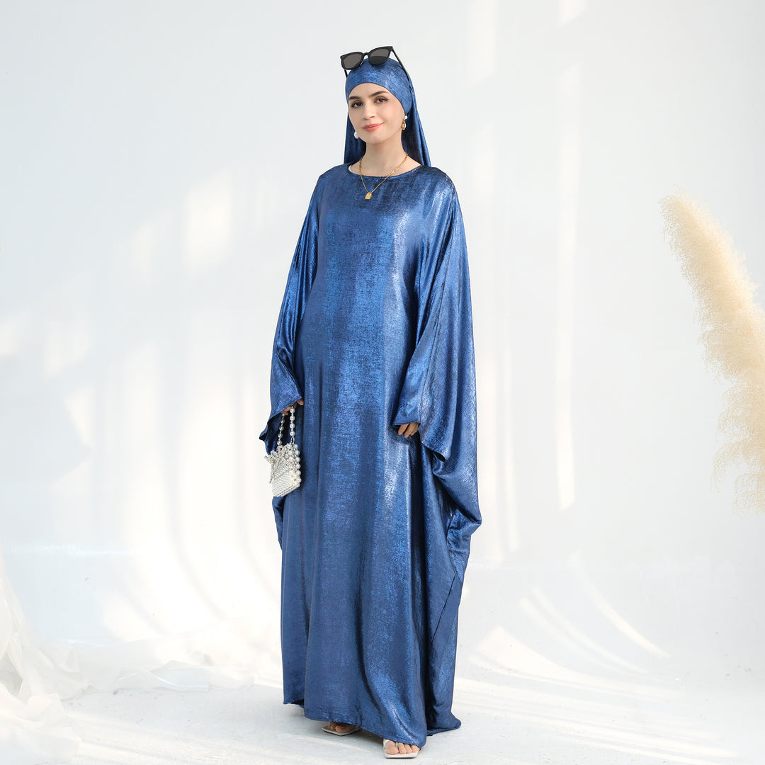 Luxury Butterfly Abaya - Red - Nour Modesty