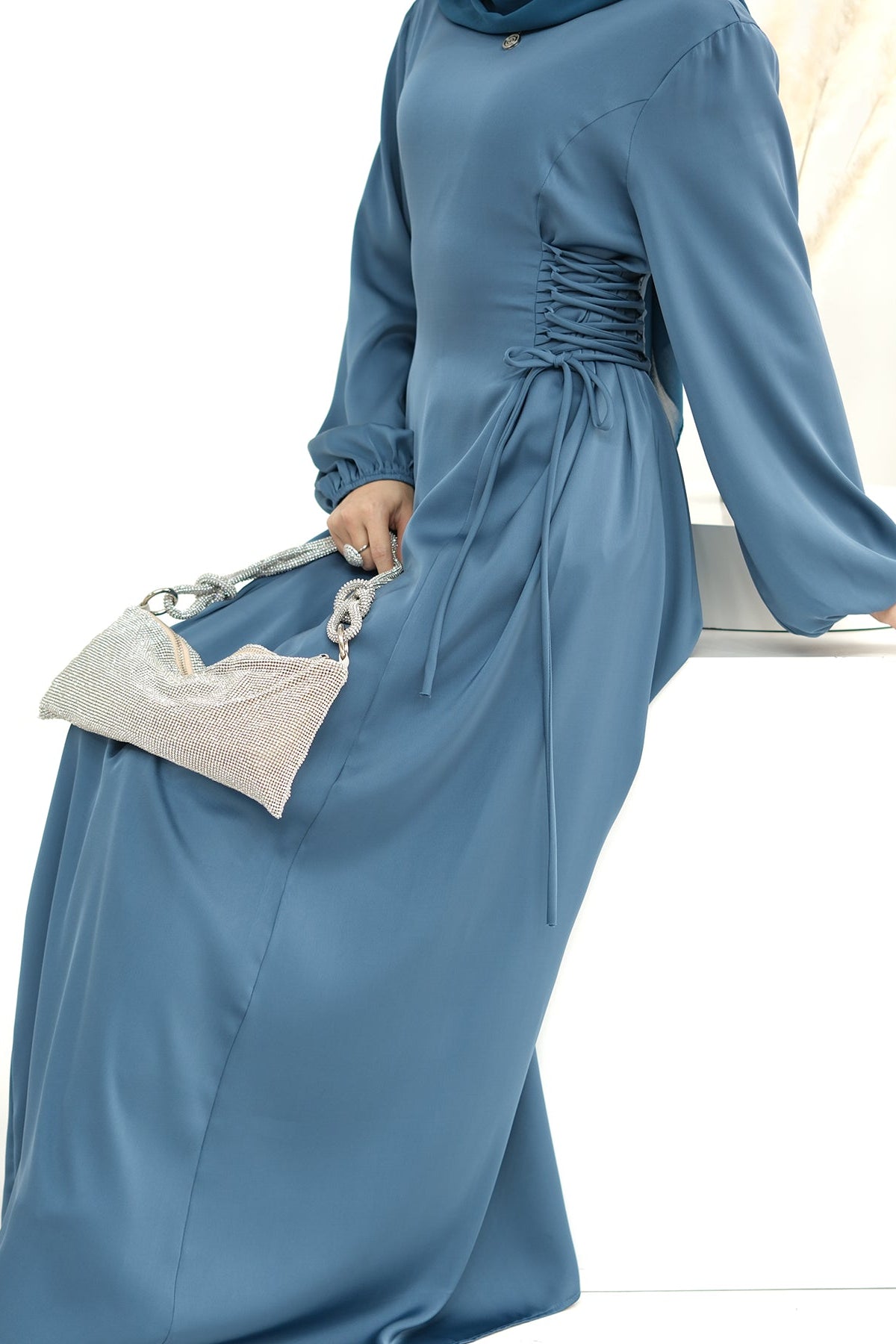 Ayah Satin Dress
