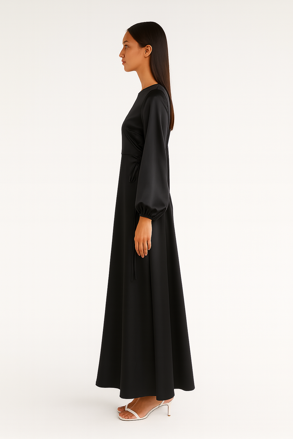 Ayah Satin Dress
