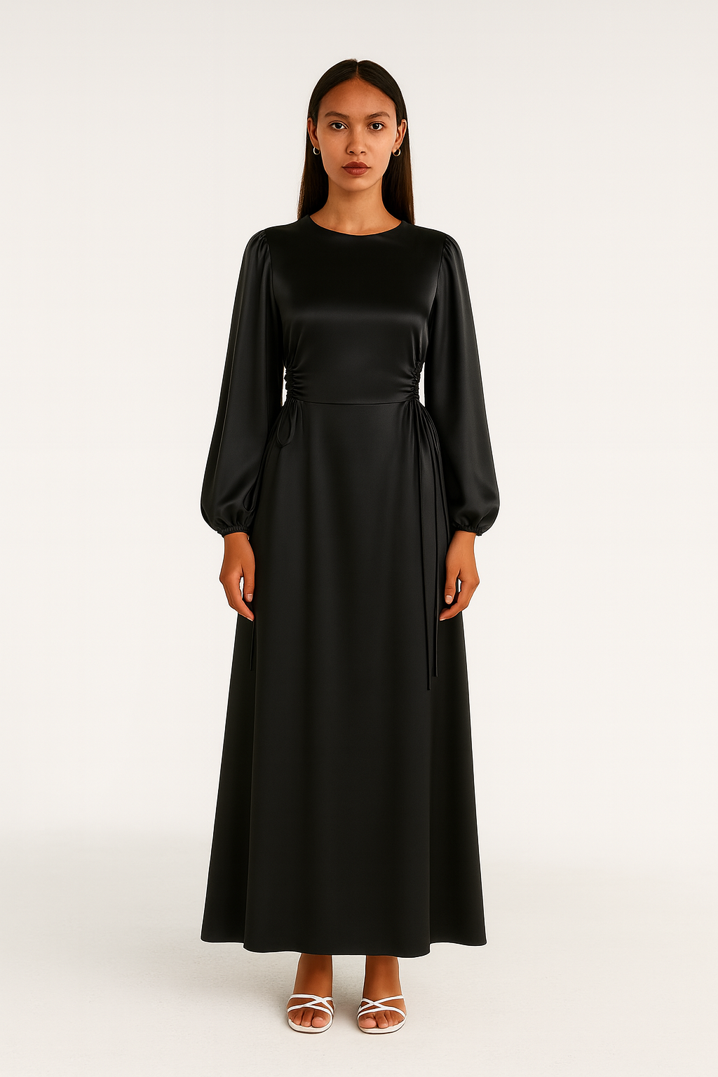 Ayah Satin Dress