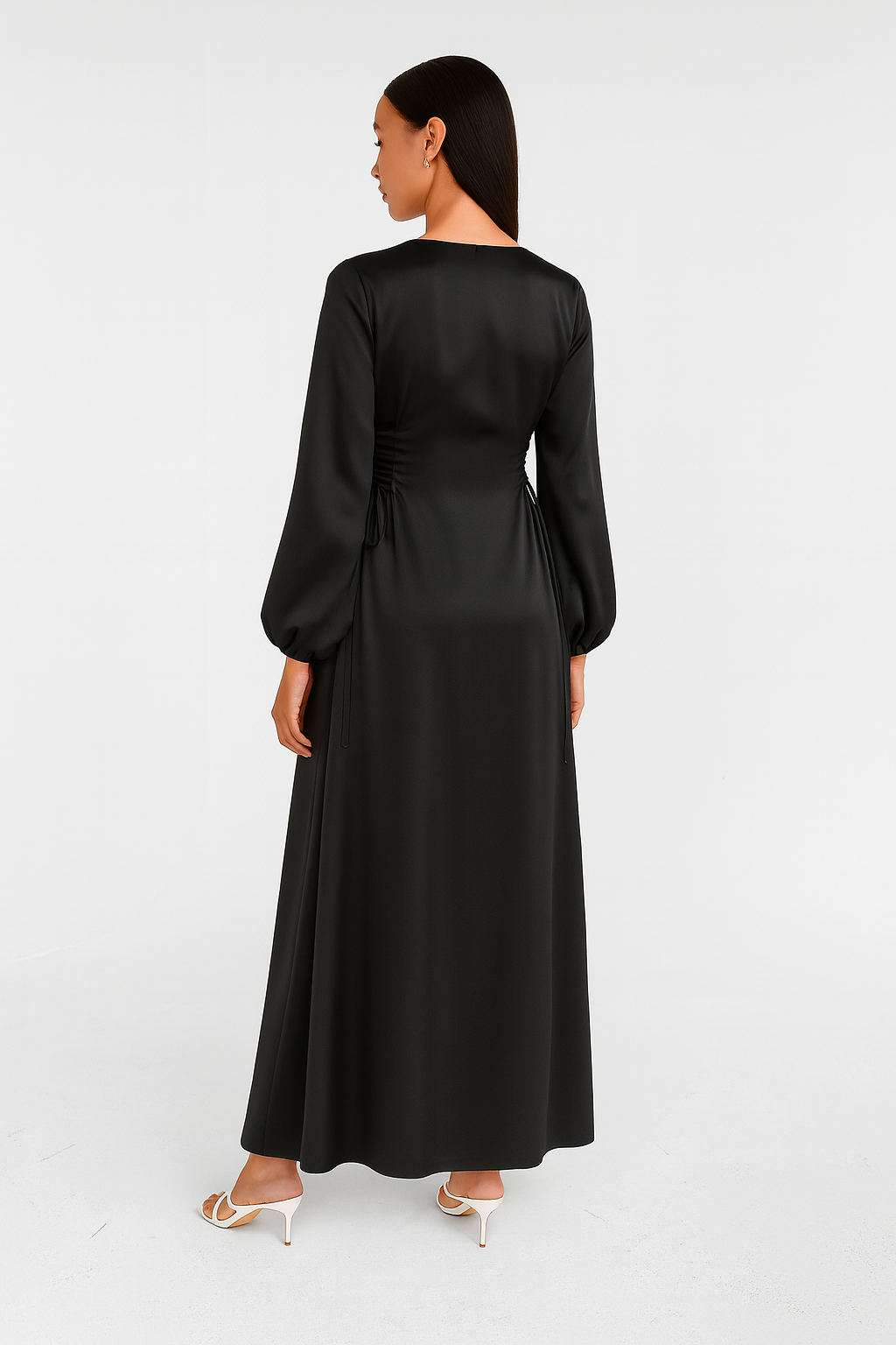 Ayah Satin Dress