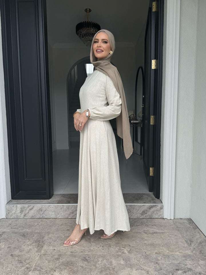 Amara Linen Dress - Klay