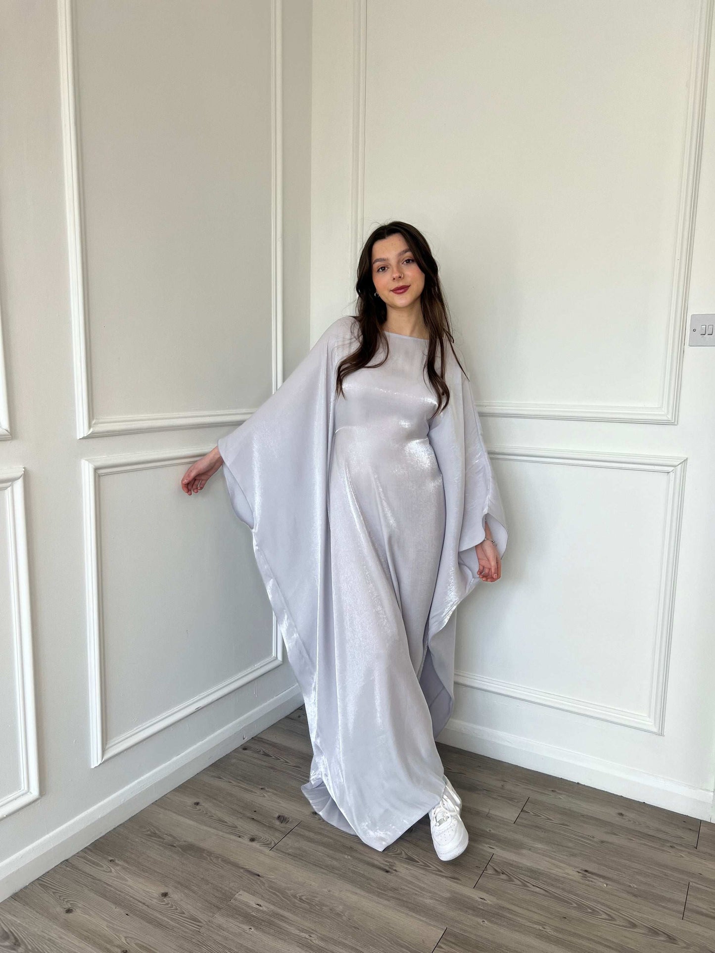 Shimmer Butterfly Abaya