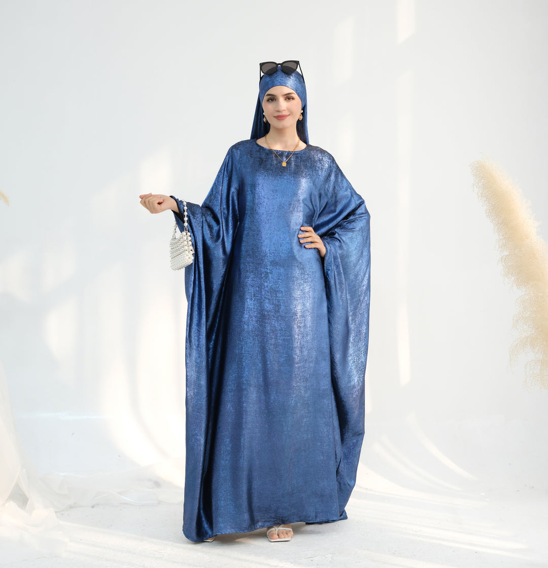 Luxury Butterfly Abaya - Red - Nour Modesty