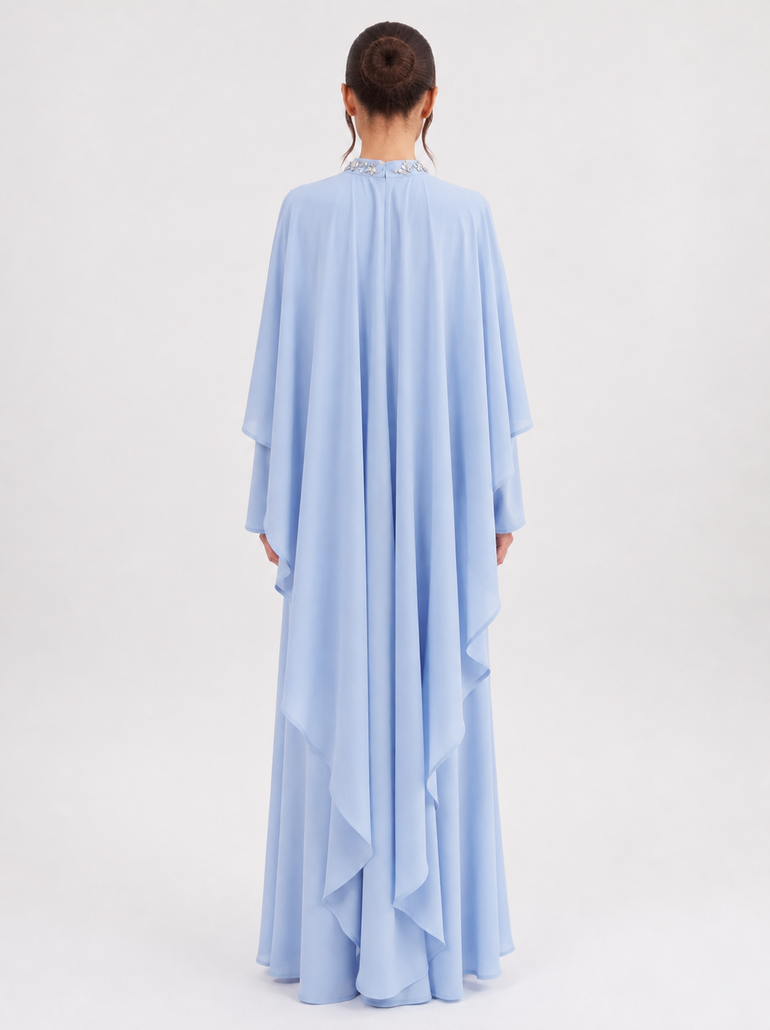 Elyse Cape Dress - Nour Modesty