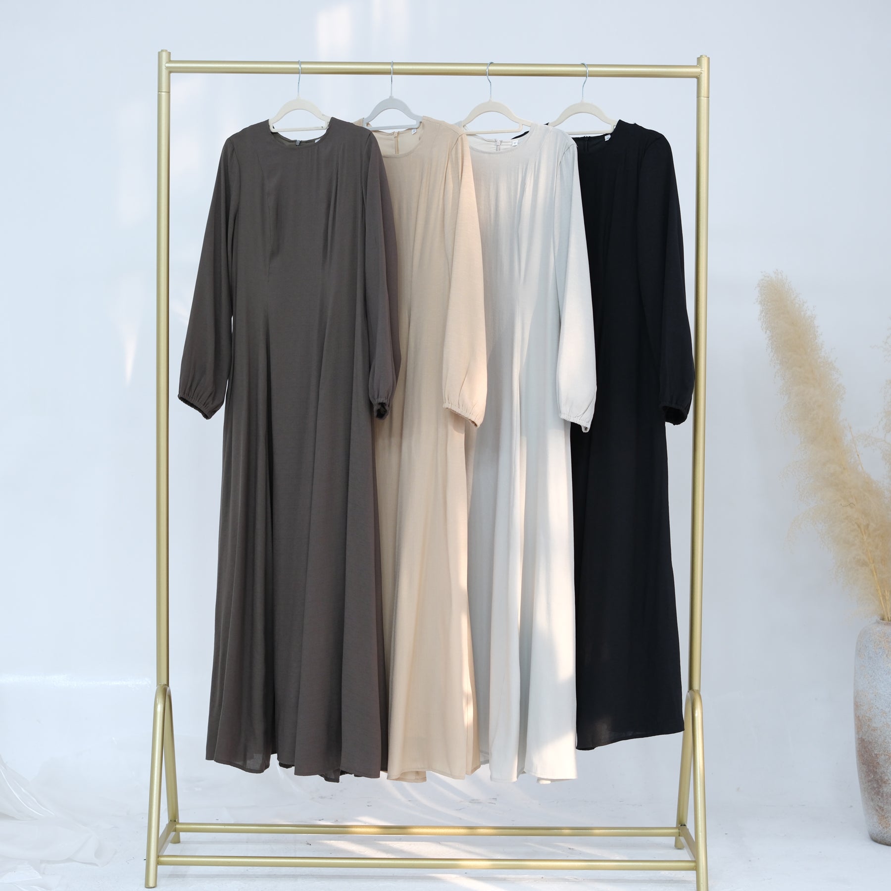 Amara Linen Dress - Nour Modesty