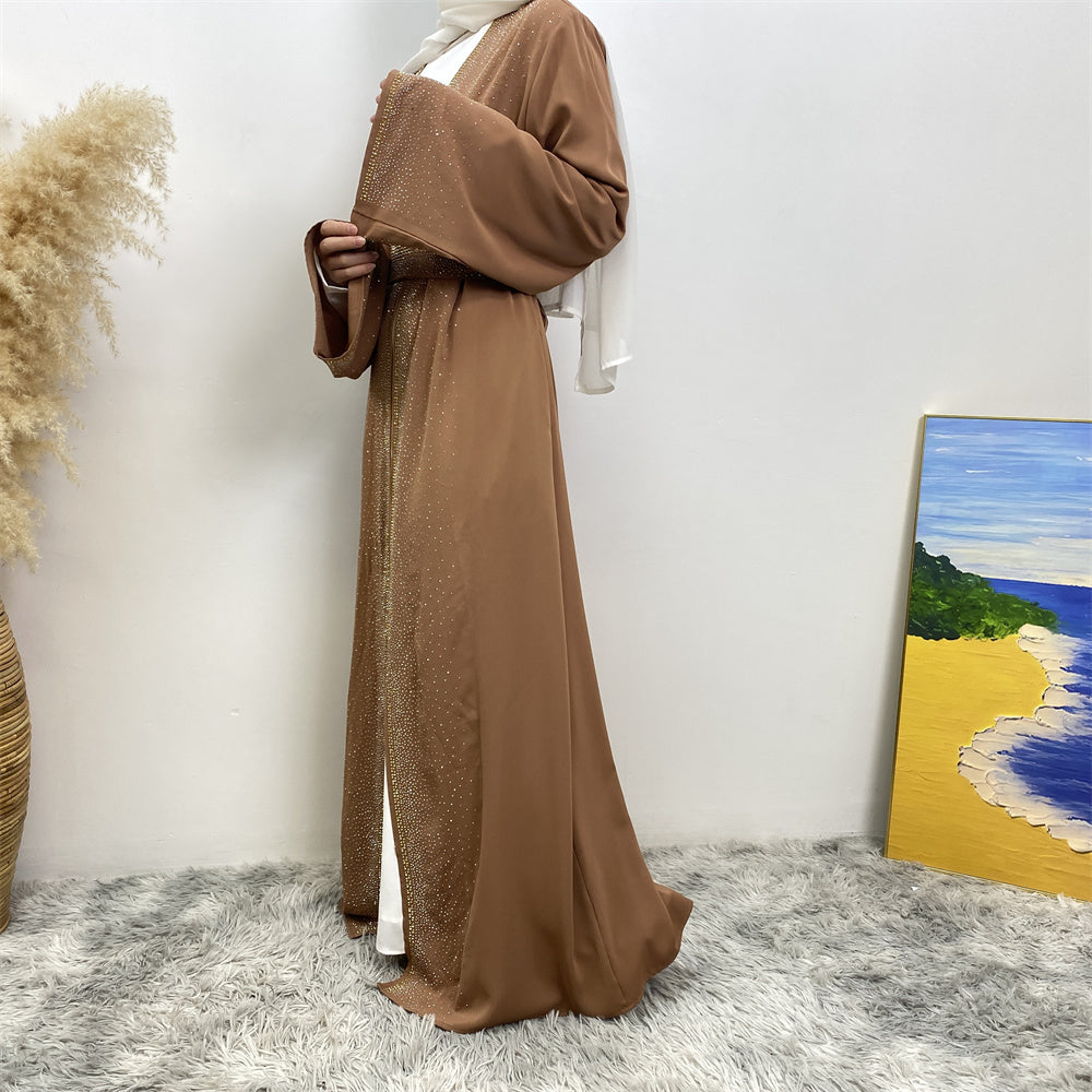 Luxury Rhinestone Abaya - Nour Modesty