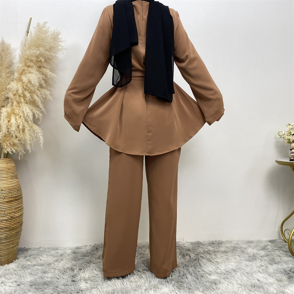 Modest co ord set - purple