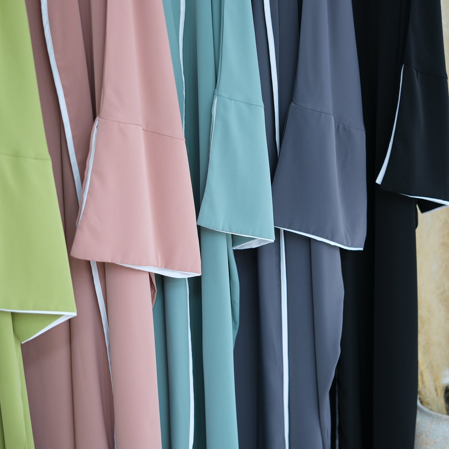 Elegant Open Abaya - Nour Modesty