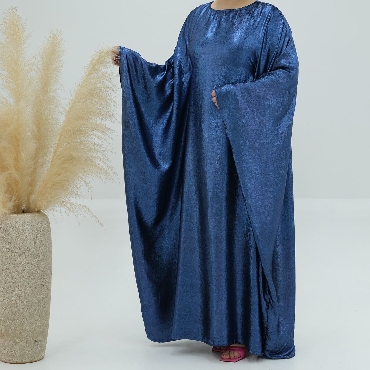 Luxury Butterfly Abaya Green - Nour Modesty