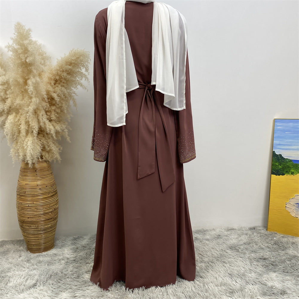 Luxury Rhinestone Abaya - Nour Modesty