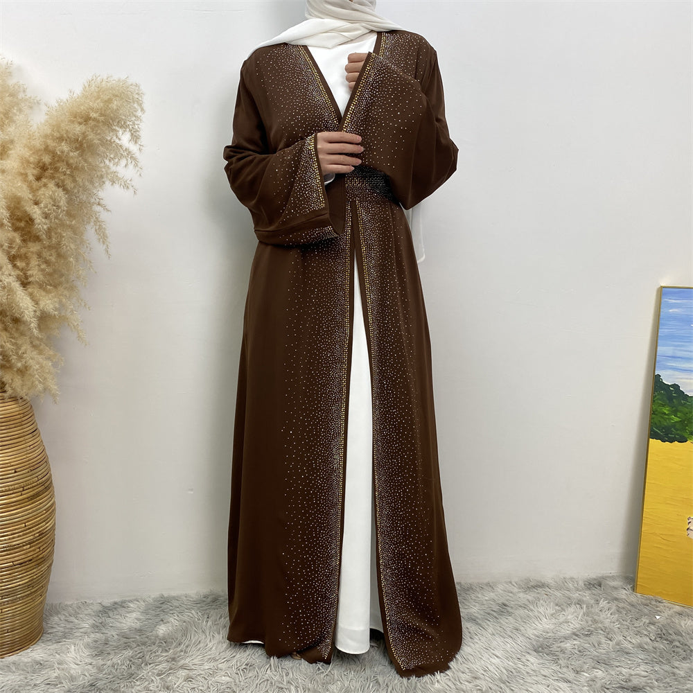 Luxury Rhinestone Abaya - Nour Modesty
