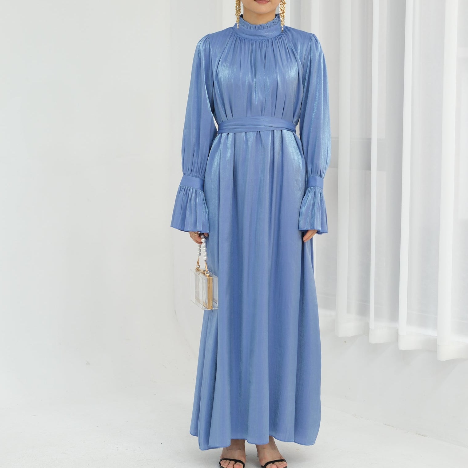 Luxury Modest Dress - Lumière - Nour Modesty