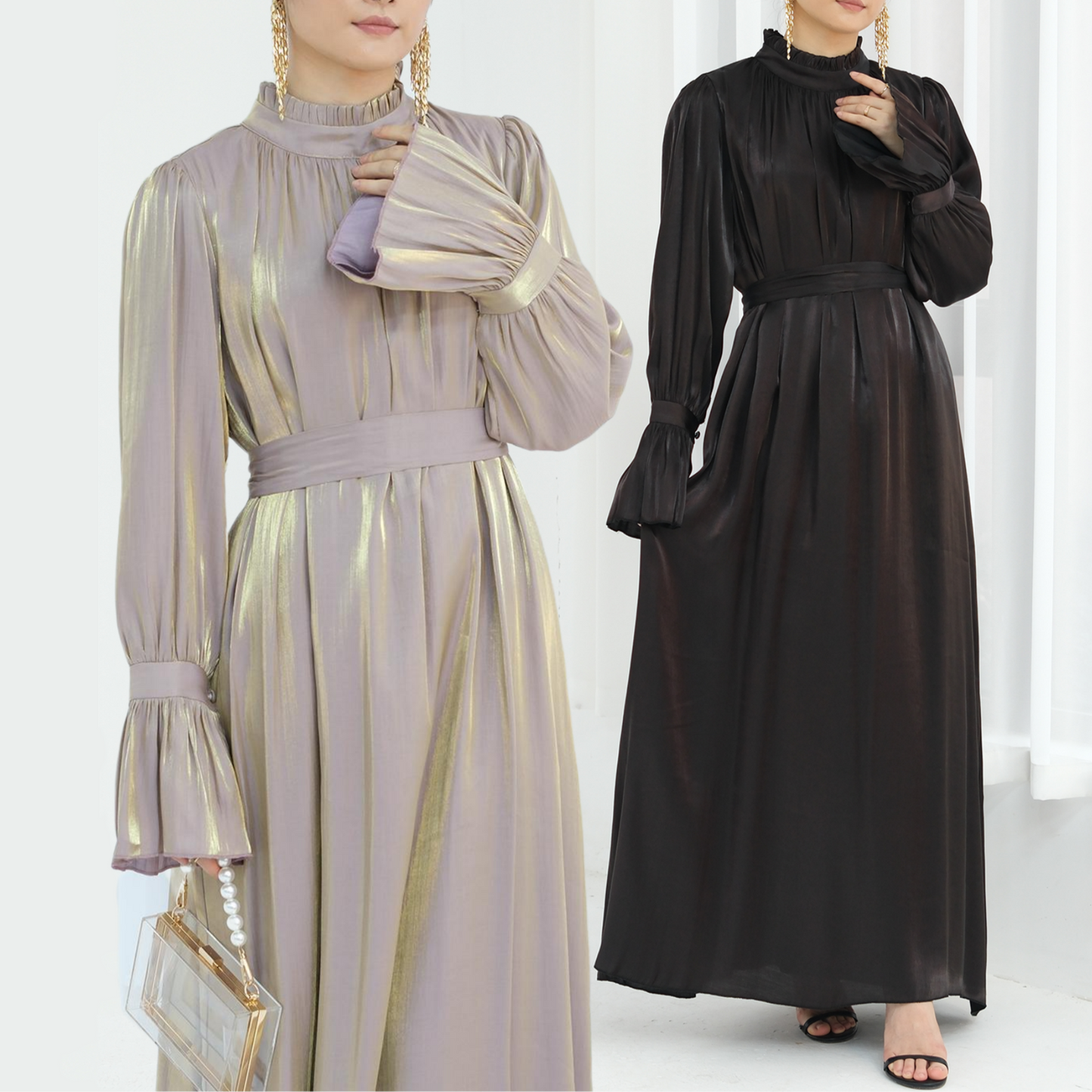 Luxury Modest Dress - Lumière - Nour Modesty