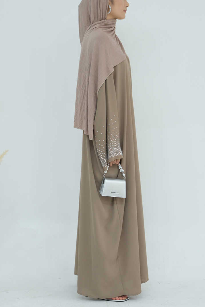 Jameela - Rhinestone Abaya (Copy) - Nourela