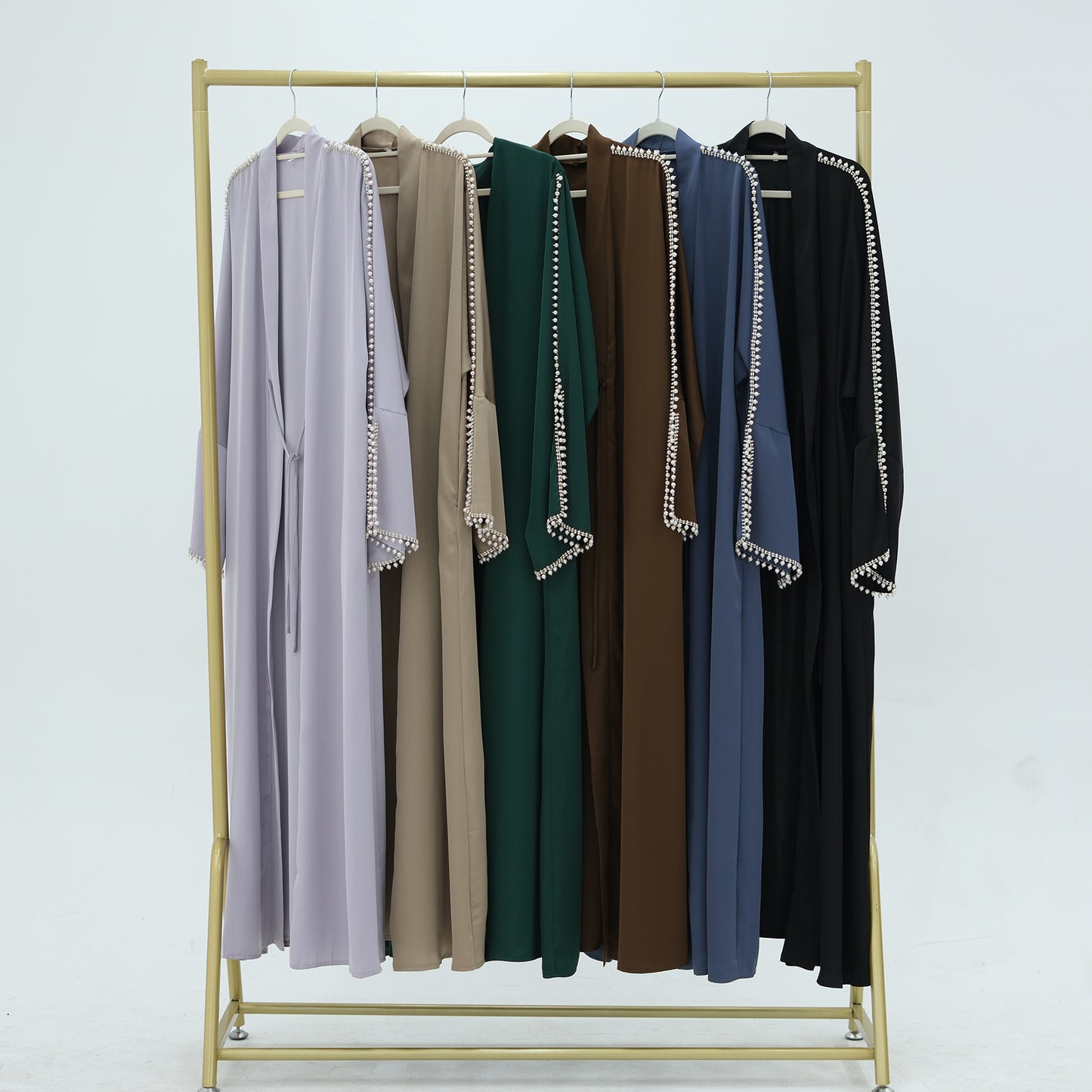 Luxury Silk Open Abaya