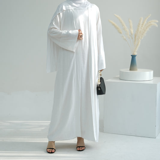 Dima Linen Abaya Set