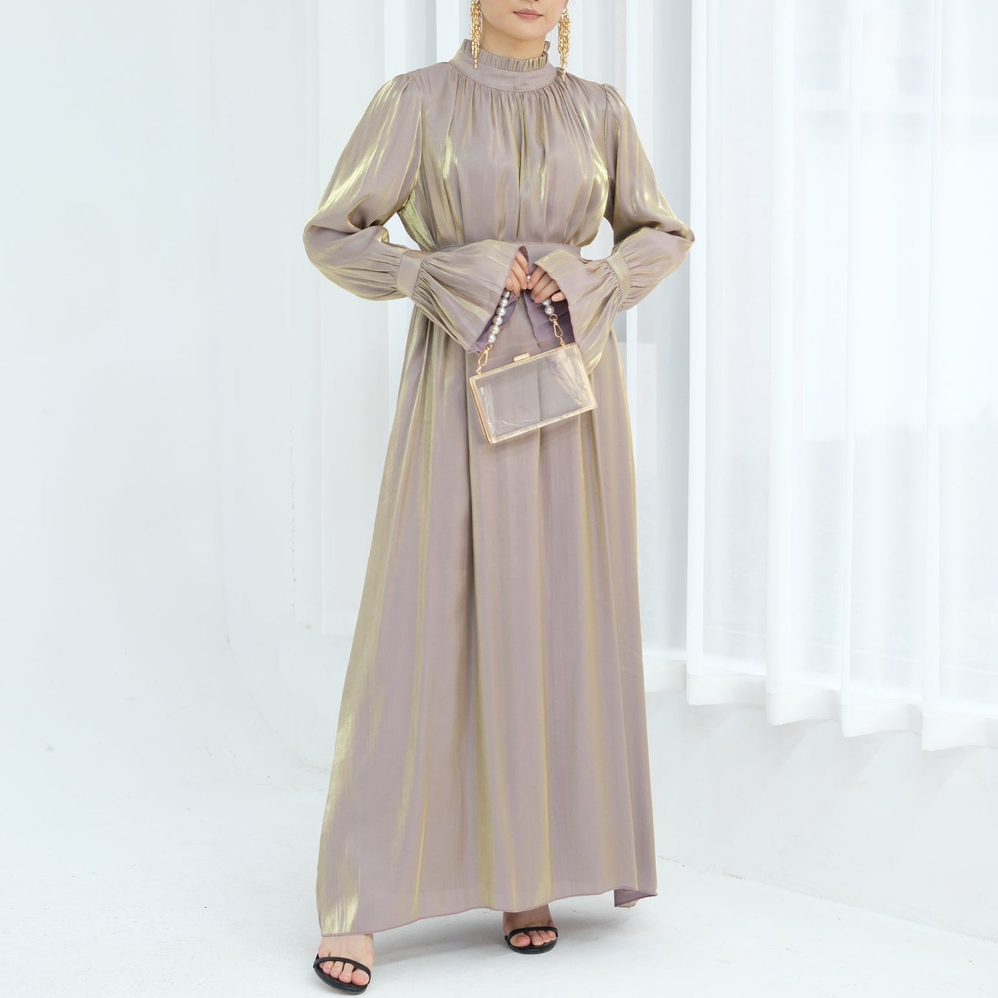 Luxury Modest Dress - Lumière - Nour Modesty