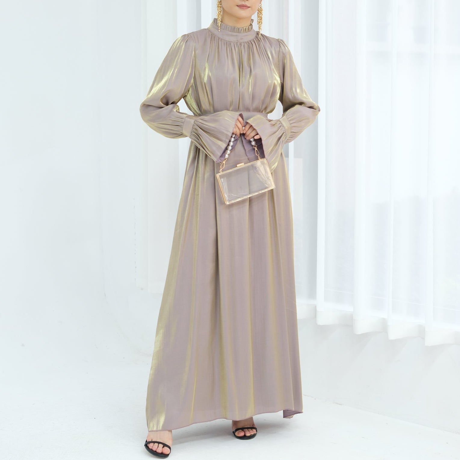 Luxury Modest Dress - Lumière - Nour Modesty