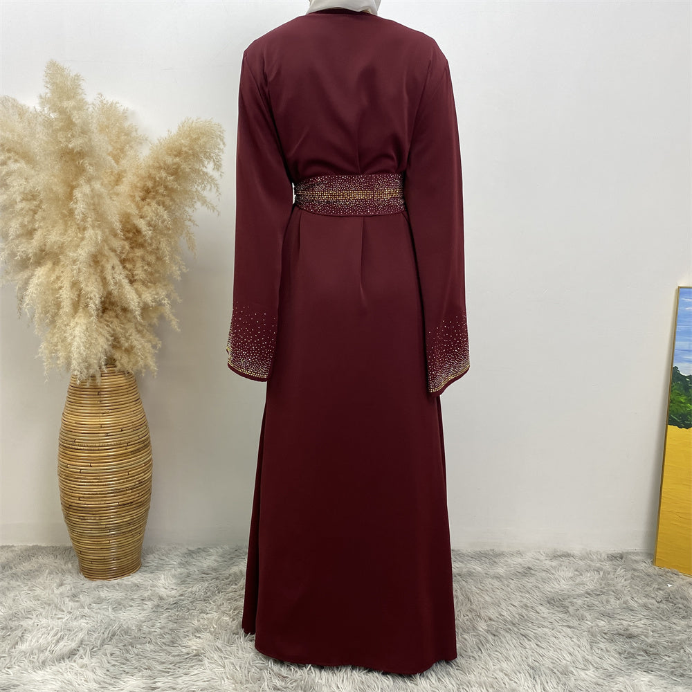 Luxury Rhinestone Abaya - Nour Modesty