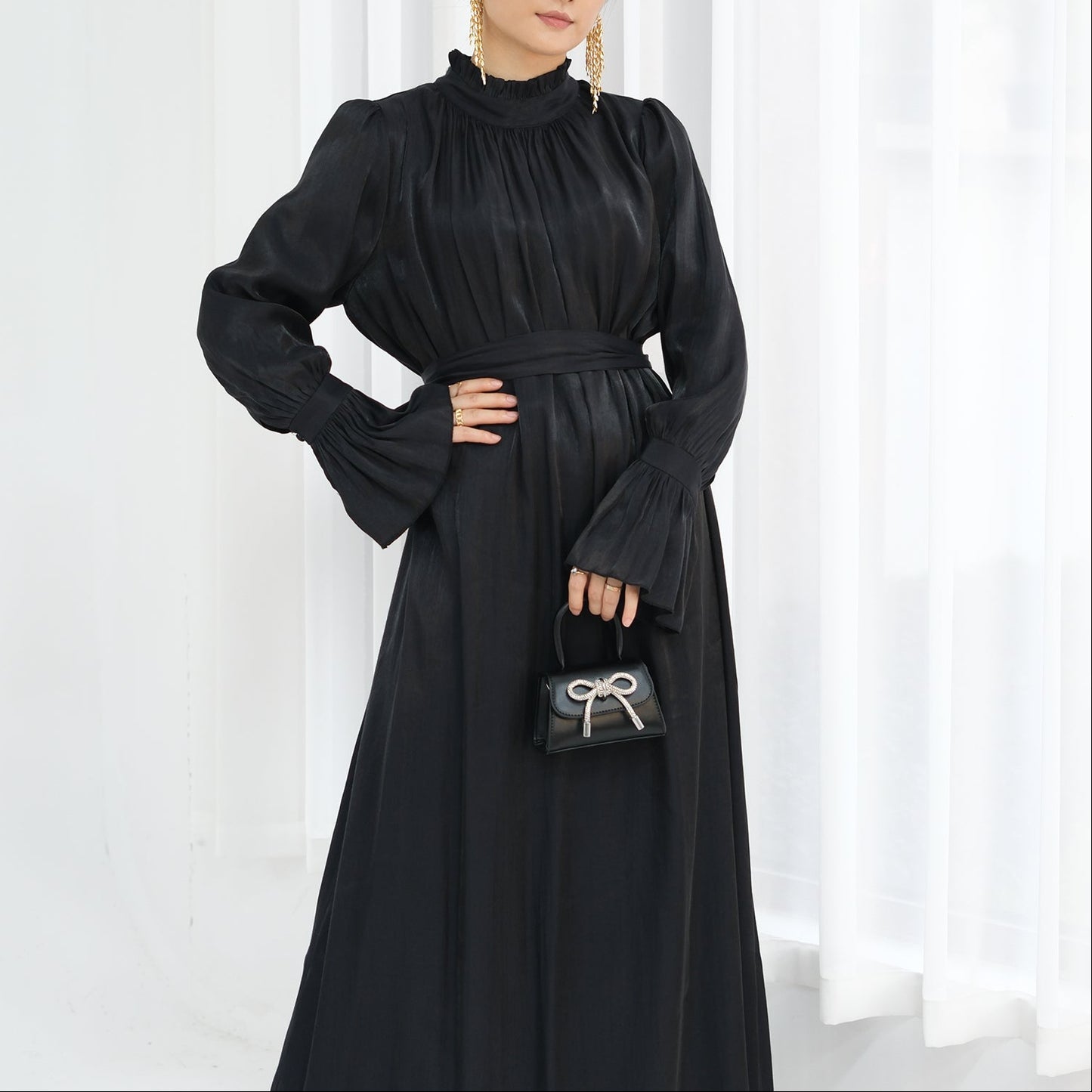 Luxury Modest Dress - Lumière - Nour Modesty