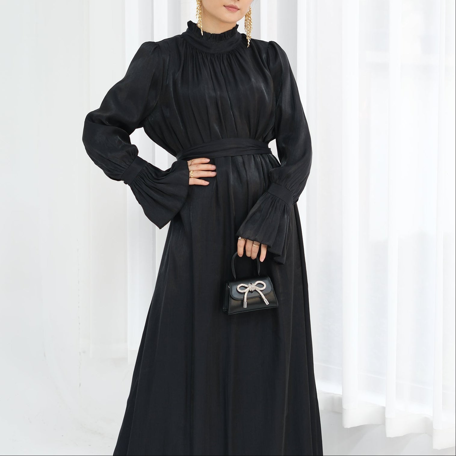 Luxury Modest Dress - Lumière - Nour Modesty