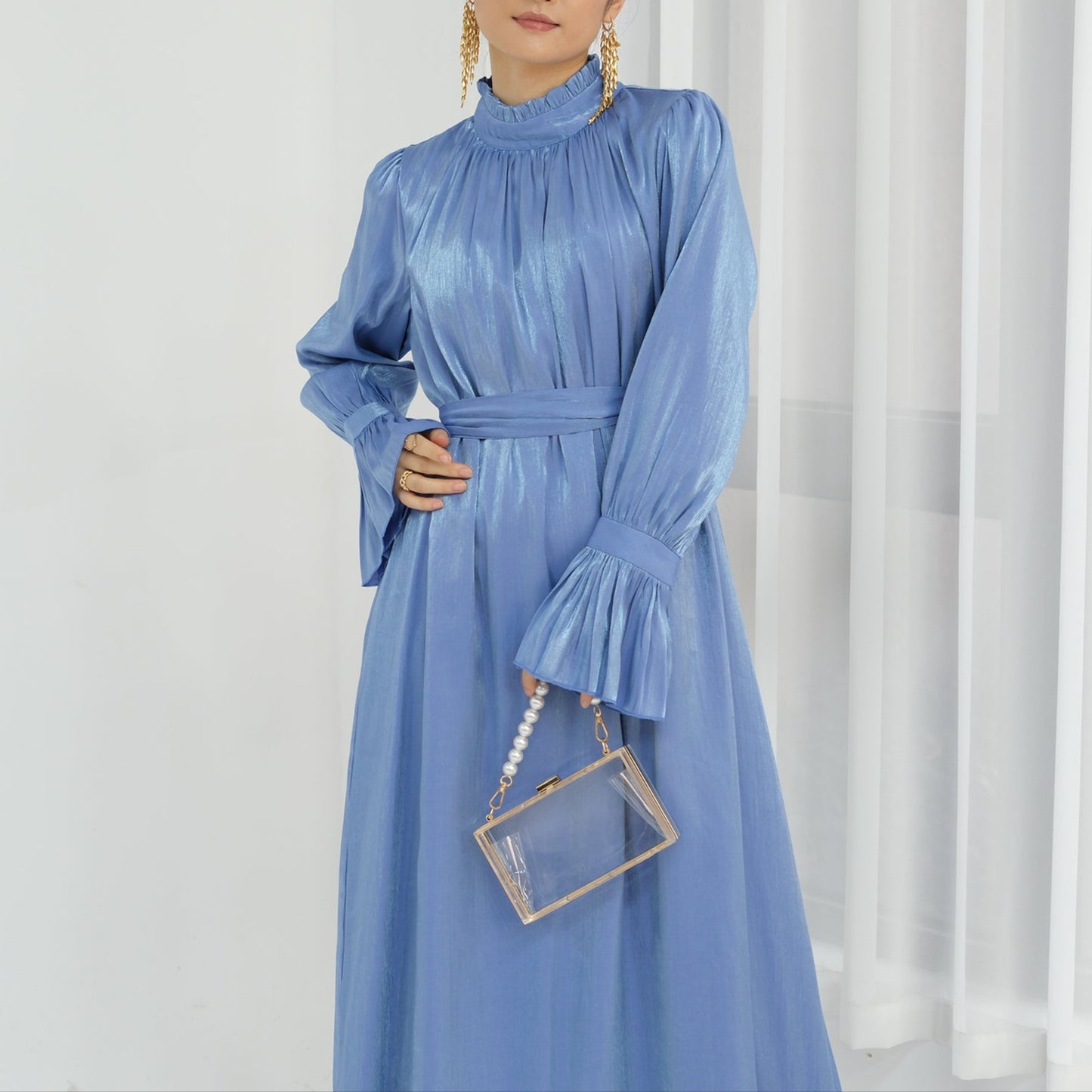 Luxury Modest Dress - Lumière - Nour Modesty