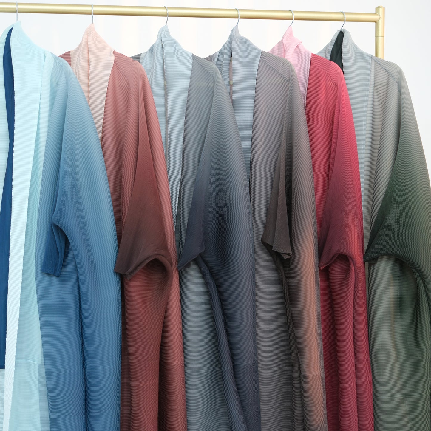 Ombre Pleated Abaya