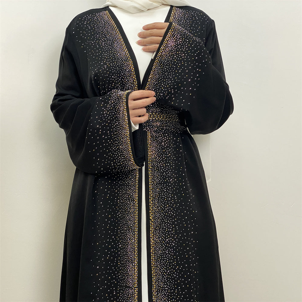 Luxury Rhinestone Abaya - Nour Modesty