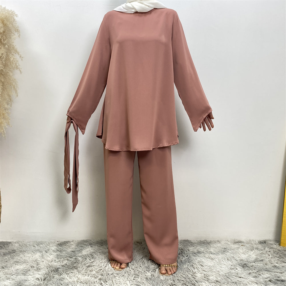 Modest co ord set - purple