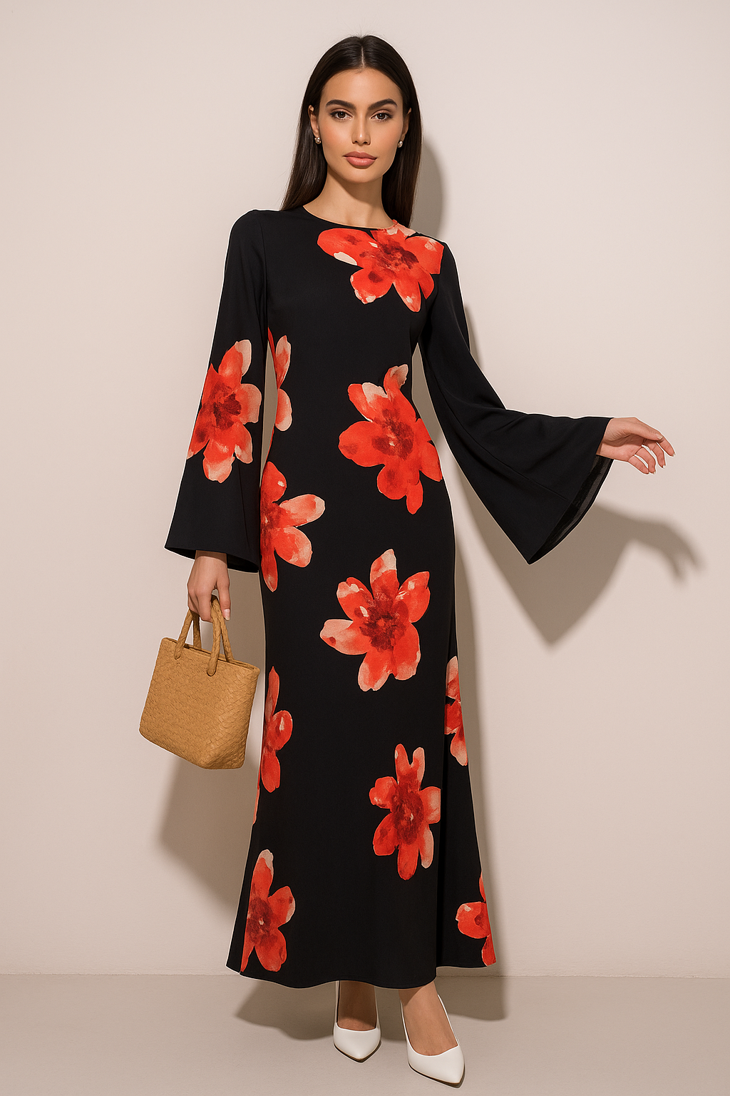 Kaia Floral Maxi Dress