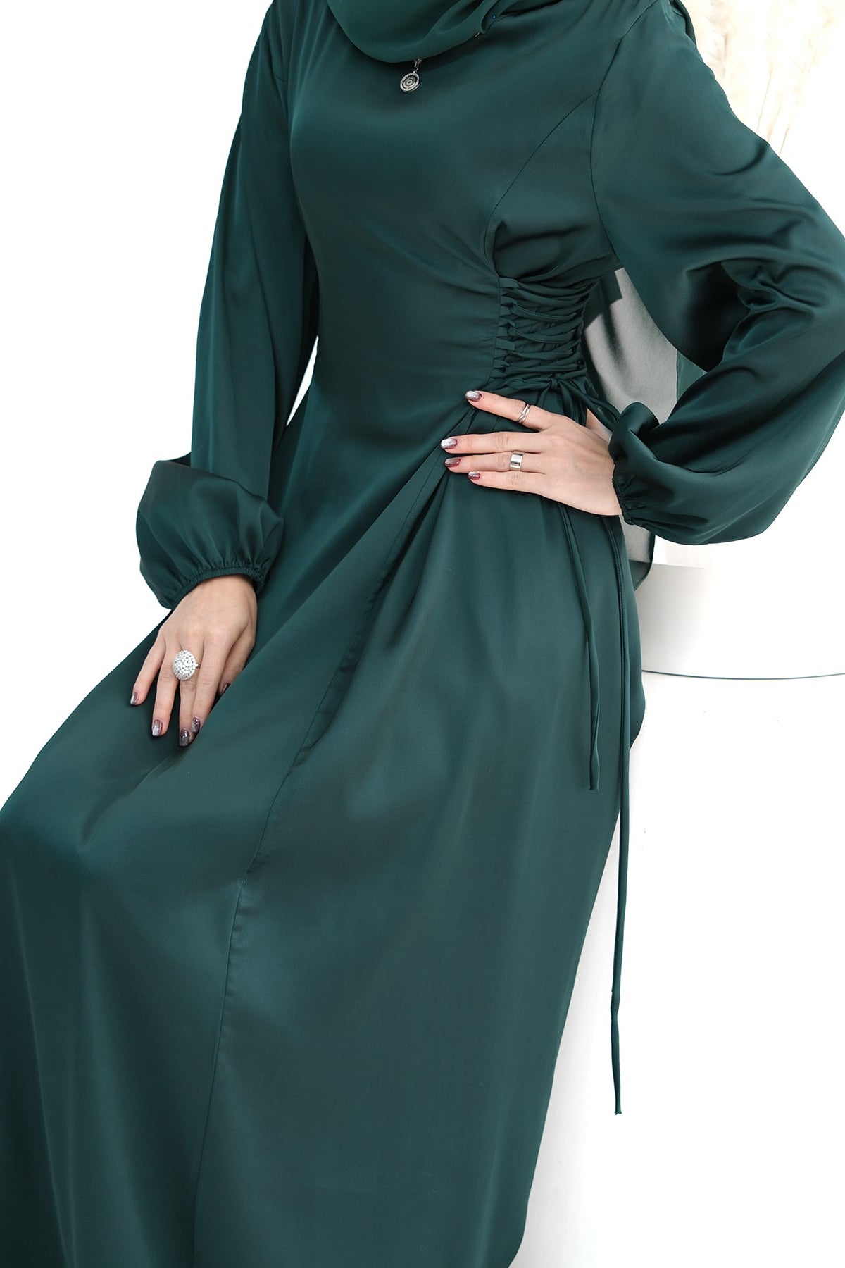 Ayah Satin Dress