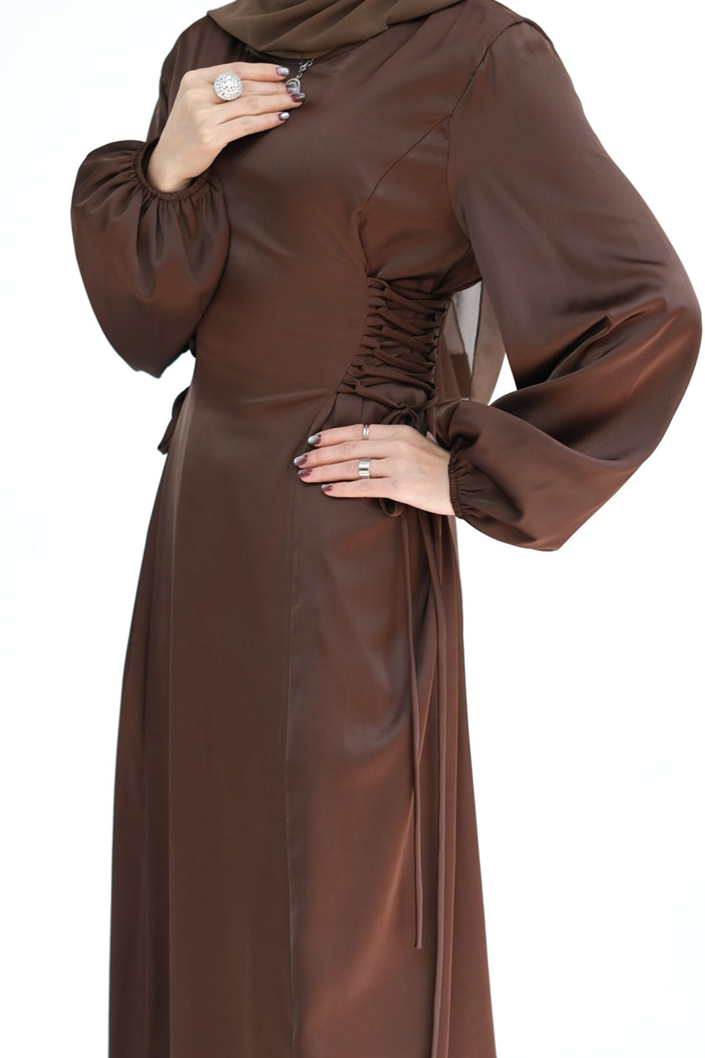 Ayah Satin Dress
